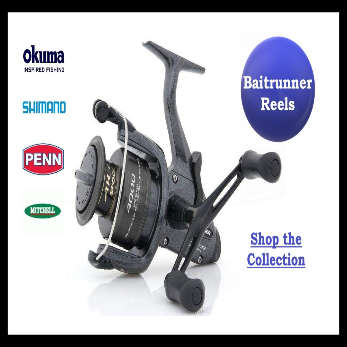 Baitrunner Reels – Tagged Okuma Coronado CDX 60 Baitfeeder Reel – Anglers  World