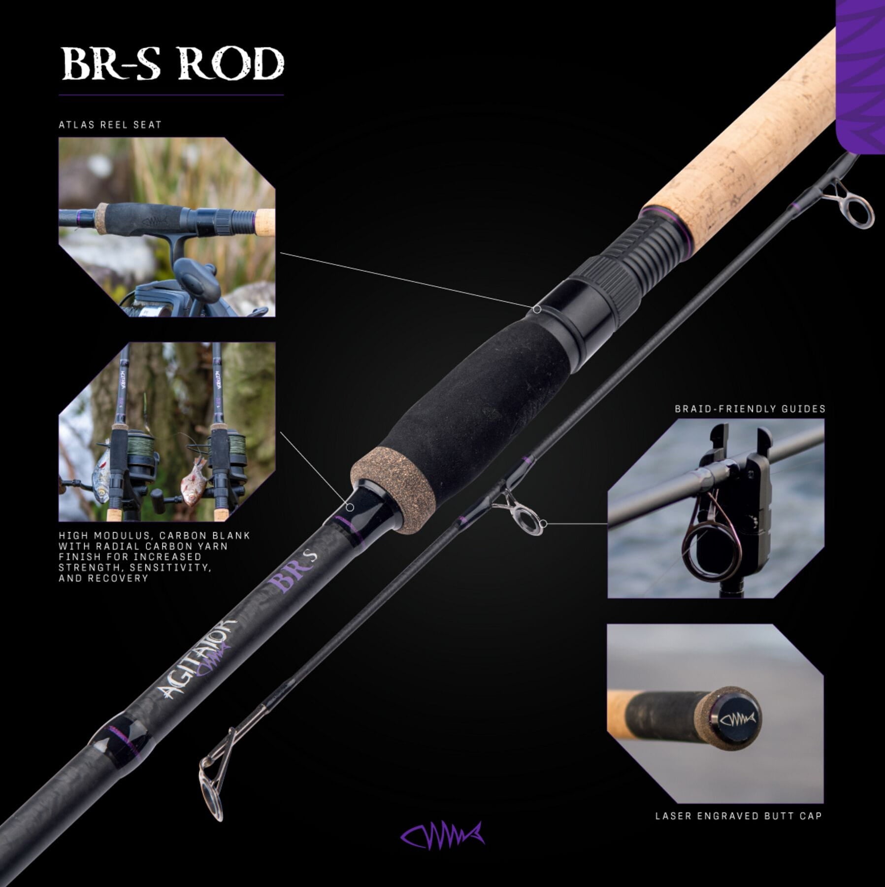 Wychwood Agitator 10ft - 3.25lb Bait Rod