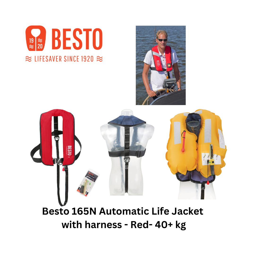 Besto 165N Automatic Life Jacket with Harness