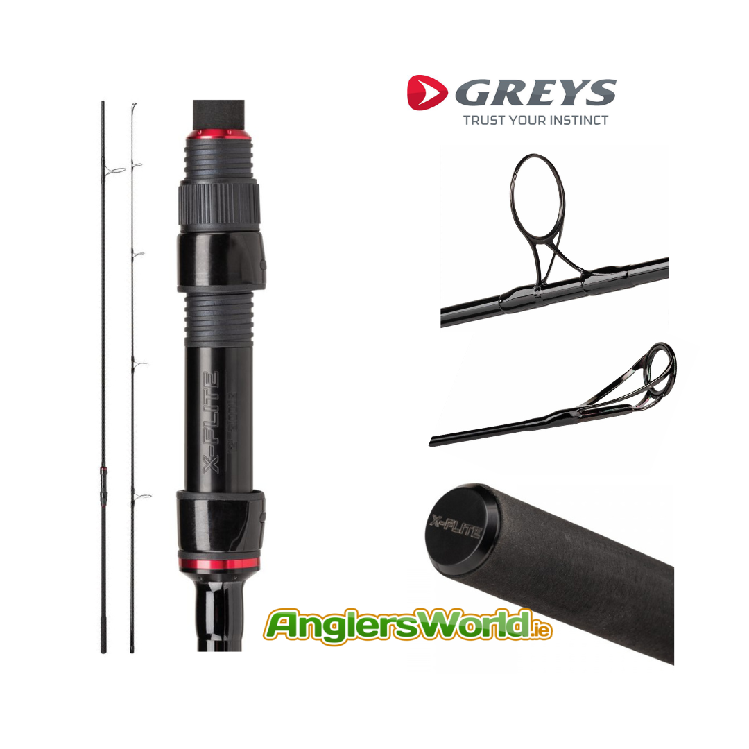 Preloved Greys X-Flite Spin 8ft 5-15g 3pc Spinning Rod (No Bag/No Tube) -  As New – Glasgow Angling Centre
