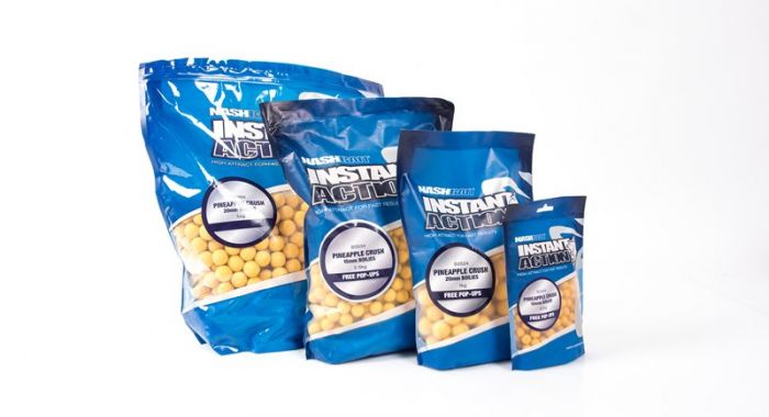Nashbait Instant Action Pineapple Crush Boilies