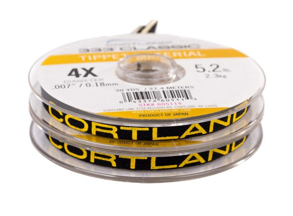 Cortland 333 Classic Tippet Material 30yds – Anglers World