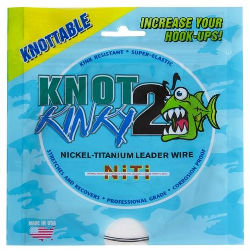 KNOT 2 KINKY SINGLE STRAND NICKEL-TITANIUM LEADER WIRE