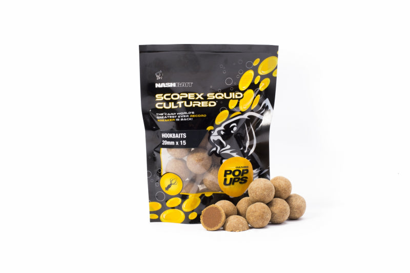 Nashbait Scopex Squid Cultured Hookbaits