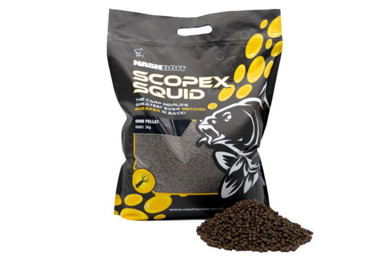 Nashbait Scopex Squid Pellets