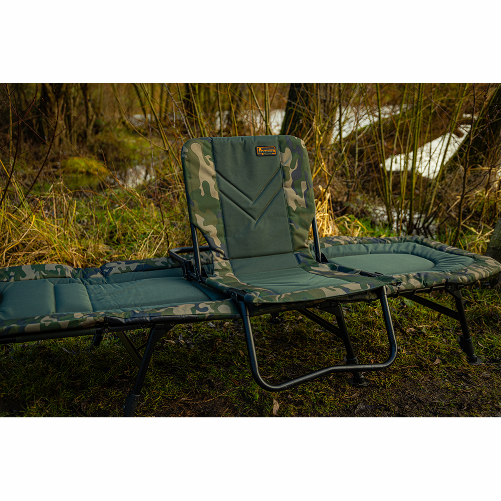 Prologic Avenger Bed & Guest Camo Chair - Fishing / Camping