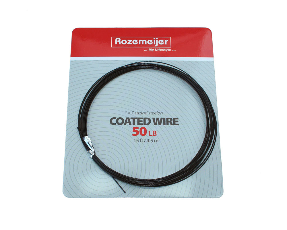 Rozemeijer Coated Wire 1×7 Strand 15ft / 4.5m