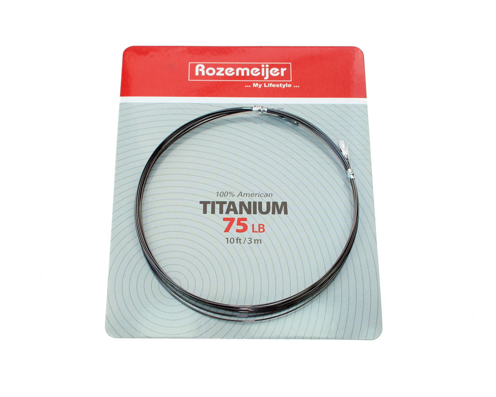 Rozemeijer USA Titanium Wire 10ft / 3m