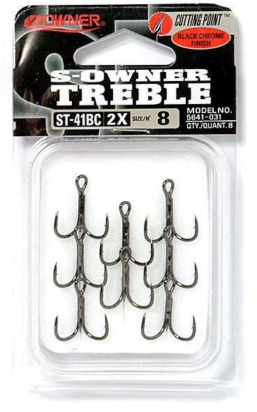 Owner ST-41BC Treble Hooks – Anglers World