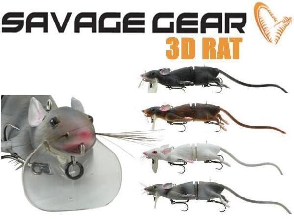 Savage Gear 3D Rad Rat Lure - Predator Lures