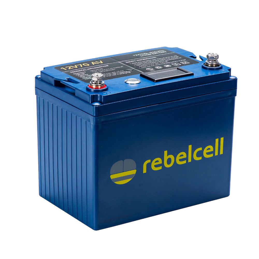 Rebelcell 12V70 AV Li-ion Battery - 12V 70A 836Wh