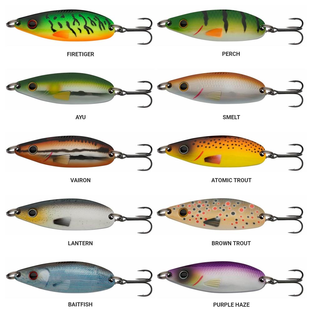 Spinner Baits Abu Garcia 13g Fishing Spoon Lure - Various Colors For Trout, Perch, Salmon Trout Fishing Spoons Spinner Baits Abu Garcia 13g Fishing Spoon Lure - Various Colors For Trout, Perch, Salmon Trout Fishing Spoons