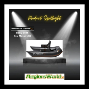 Anglers World Product Spotlight - Savage Gear Belly Boat Pro-Motor 180