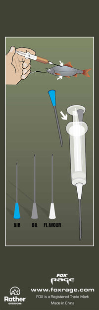 Fox Rage Predator Deadbait Oil & Air Kit