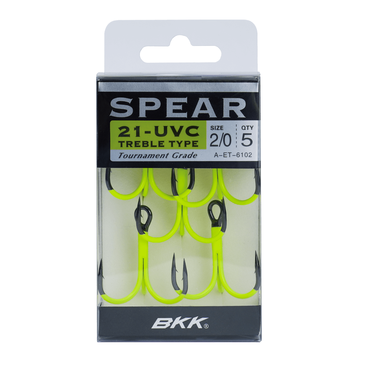 BKK Spear 21-UVC Treble Hooks