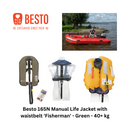 Besto Fisherman 165N Manual Life Jacket with Waistbelt