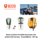 Besto Comfort Fit 180N Automatic Life Jacket with Harness