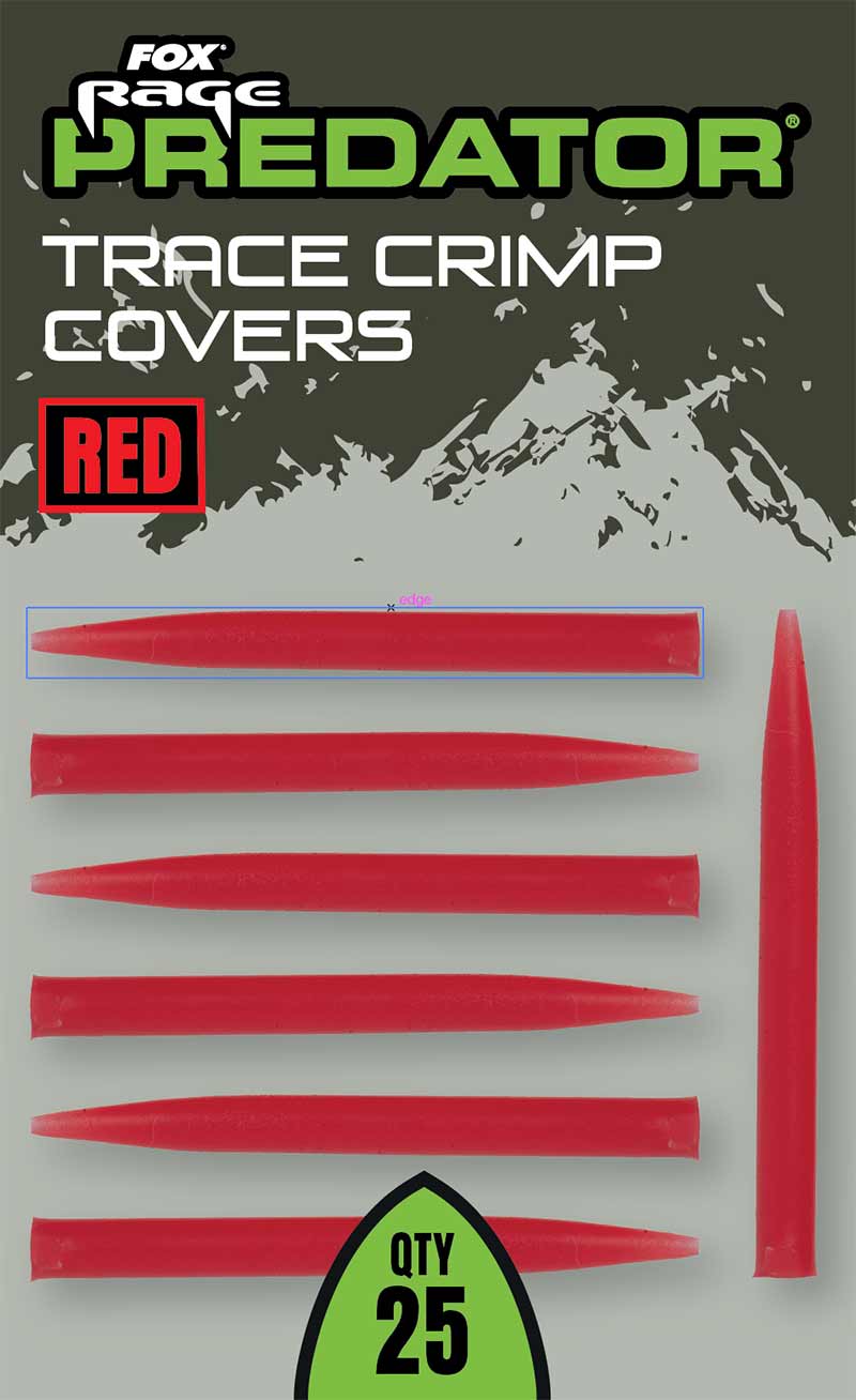 Fox Rage Predator Red Crimp Covers