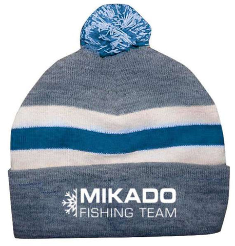 Mikado Beanie Bobble Hat - Winter Fishing Hats