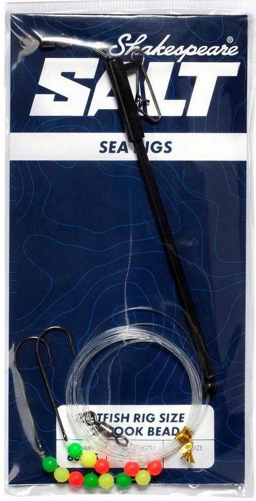 Flatfish Rigs Shakespeare SALT Rig Flatfish Rig 2-Hook Bead - Sea Fishing Rig ...