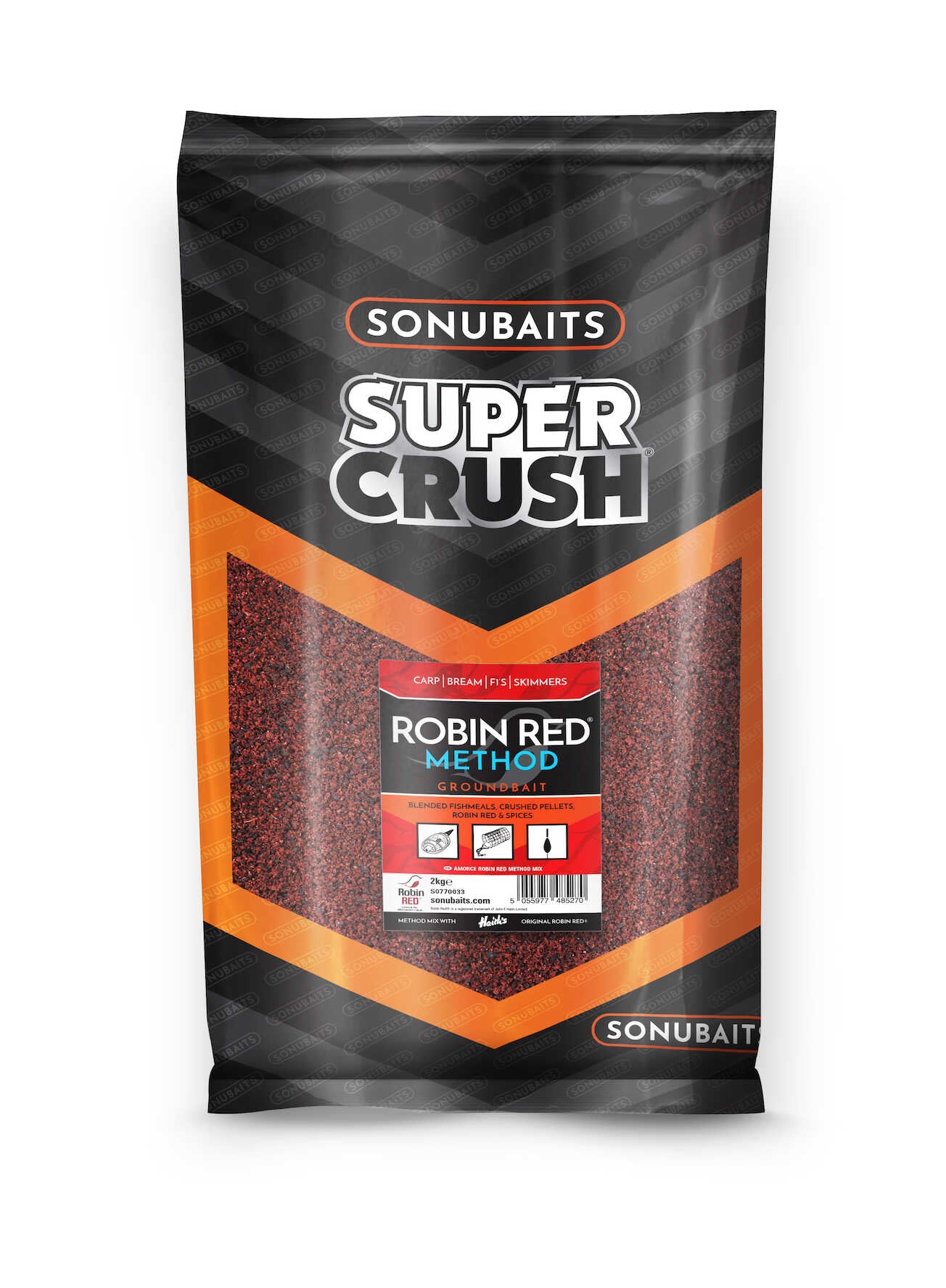 Sonubaits Super Crush Robin Red Method Mix 2kg