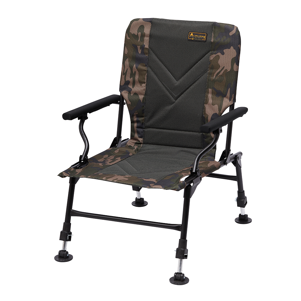 Prologic Avenger Relax Camo Chair with Arm Rests