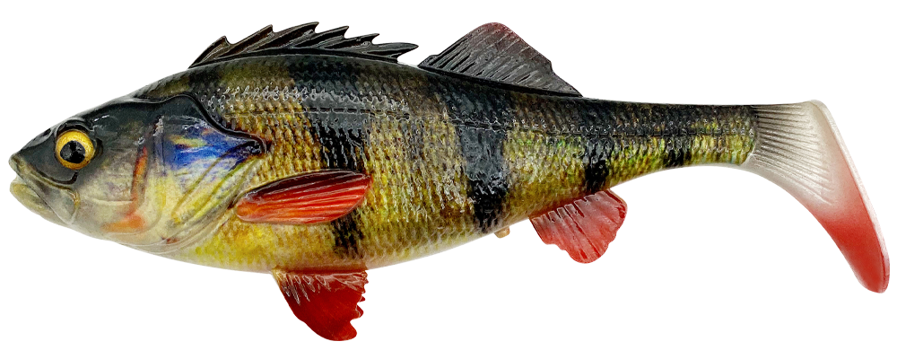 Savage Gear 4D Perch Shad Soft Bait - Predator Fishing Lures