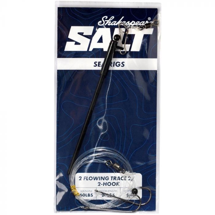 Long Trace Rig Shakespeare 2 Flowing Trace Rig - Sea Fishing Rigs – Anglers World
