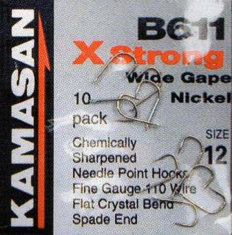 Kamasan B611 X-Strong Spade End Hook