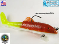 Shack Attack Suzy Sucker Softbait - Walleye & Chartreuse - BLOWOUT SAVE 50%