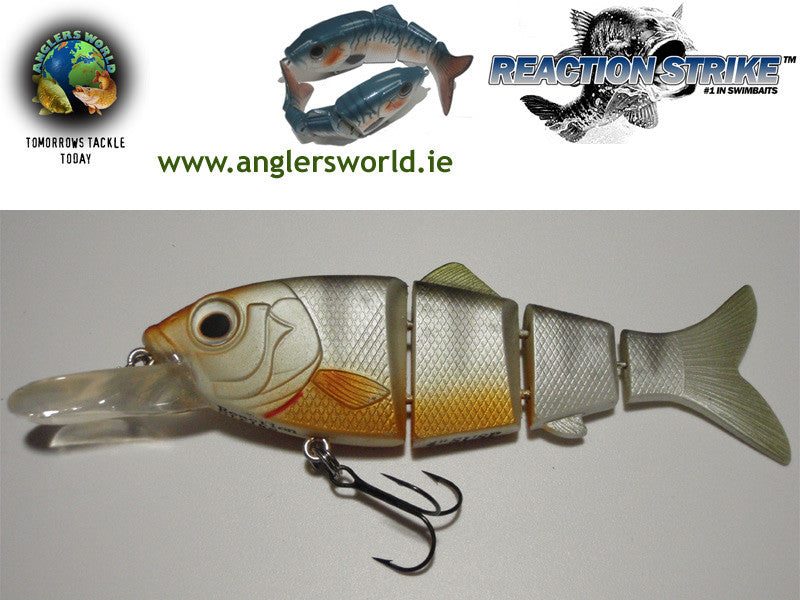 Reaction Strike Revo Shad Swimbait - Suspending - Natural Matte Perch