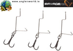 Savage Gear 4Play Offset Trebles - Anglers World