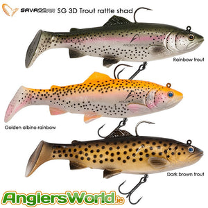 You added <b><u>Savage Gear 3D Rattle Trout</u></b> to your cart.