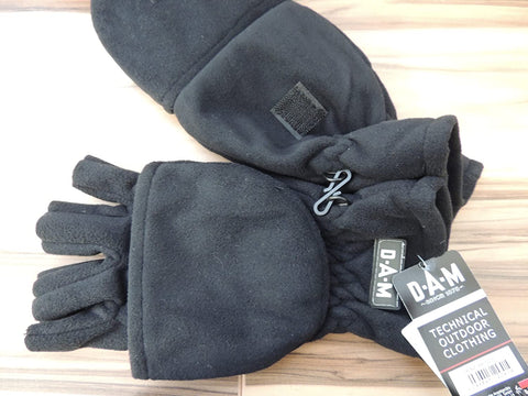 DAM Fleece Gloves with Finger Covers
