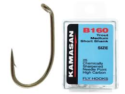 You added <b><u>Kamasan B160 Trout Medium Short Shank Fly Hooks</u></b> to your cart.