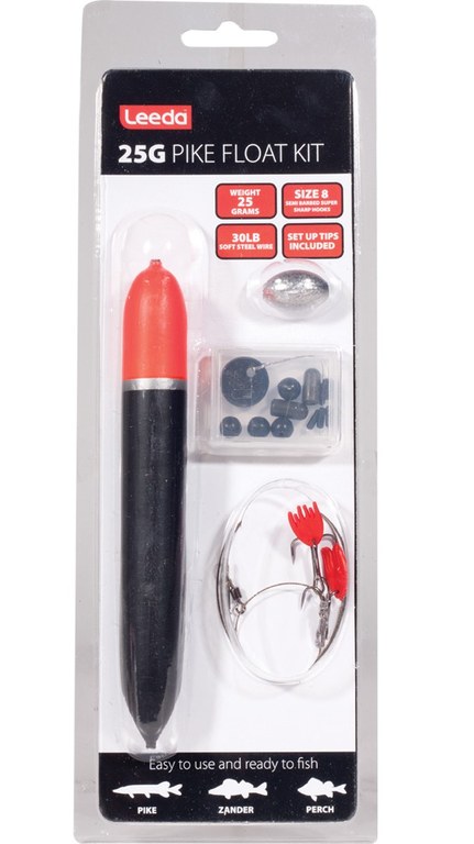 Leeda Pike Float Kit - Pike Float Rigs - Anglers World