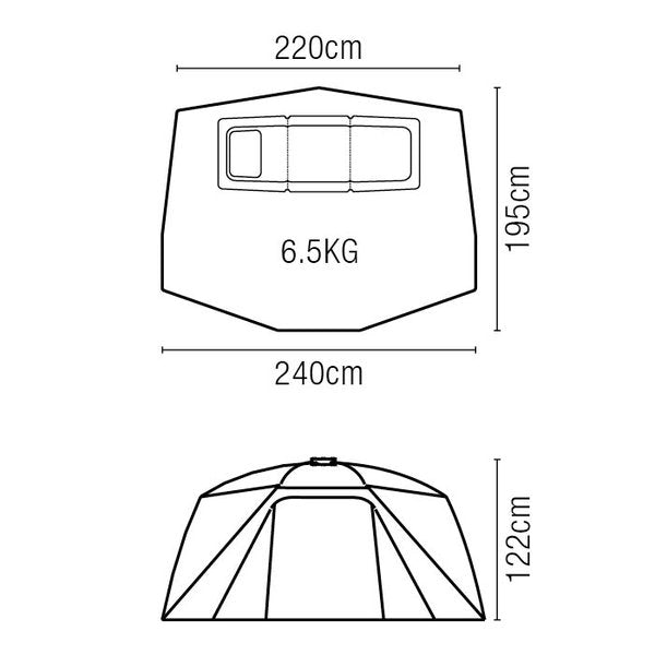 Nash Titan Hide Camo Pro Bivvy - Fishing / Camping Tent