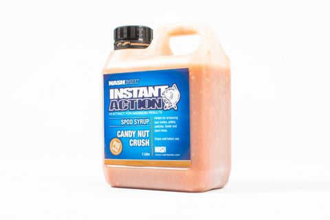 Nashbait Candy Nut Crush Spod Syrup 1L - Carp Liquids - Anglers World