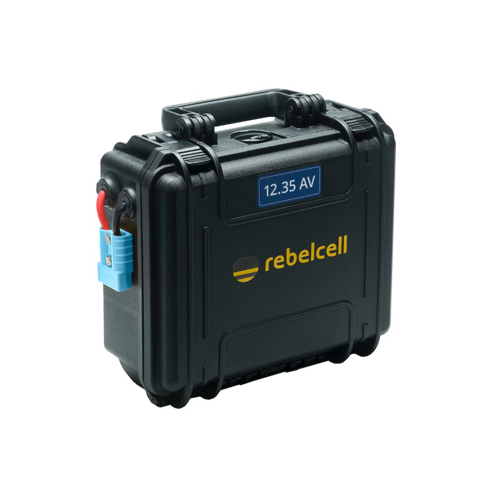 Rebelcell Outdoorbox Kit - Portable Power Source (12.35 AV - 12V 35A 432Wh)