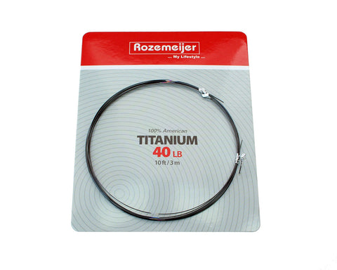 Rozemeijer USA Titanium Wire 10ft / 3m