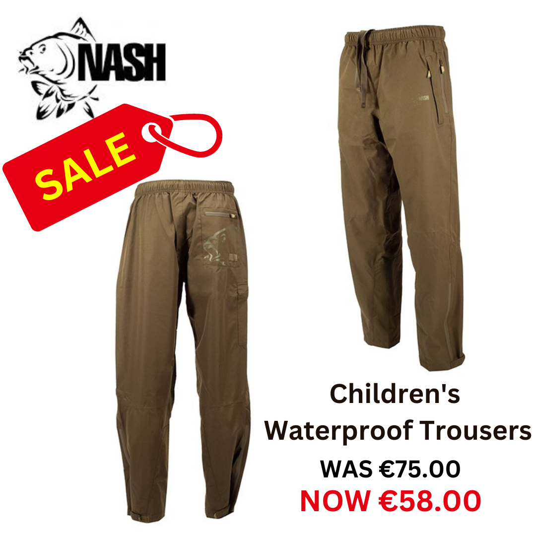 Nash Waterproof Trousers (Children's Sizes)