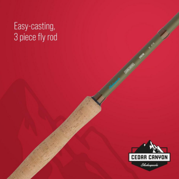 Shakespeare Cedar Canyon Premier Fly Fishing Combo Kit