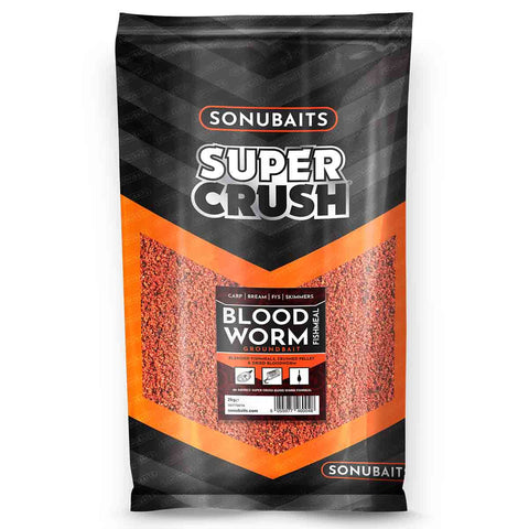 Sonubaits Super Crush Bloodworm Fishmeal Groundbait 2kg