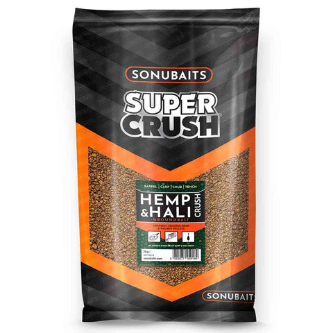 Sonubaits Super Crush Hemp & Hali Groundbait 2kg