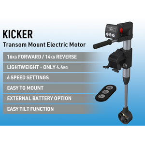 You added <b><u>ThrustMe Kicker - Transom Mount Electric Motor</u></b> to your cart.