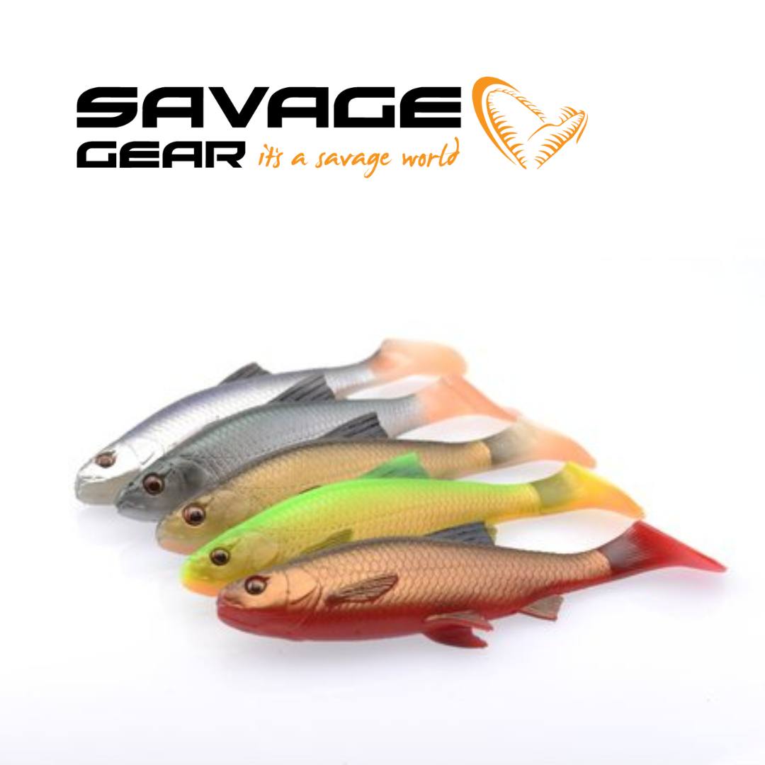 3D River Roach Paddle Tail - BIG PIKE PROMO