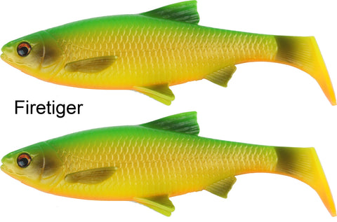 3D River Roach Paddle Tail - BIG PIKE PROMO - Predator Lures