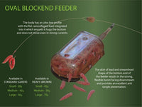Drennan Oval Blockend Heavy Feeder - Anglers World