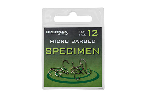 Drennan Specimen Hooks Micro Barbed