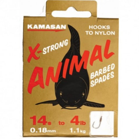 Kamasan X-Strong Animal Hooks to Nylon